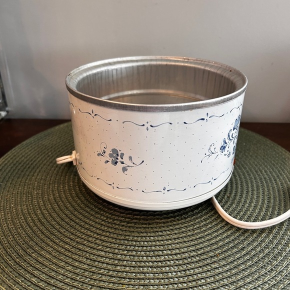 Rival Crockette Crock Pot Slow Cooker Base Only Warmer Mini 1 Qt 3200 Works Read - Picture 3 of 10